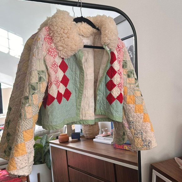 Ludlow Vintage Jackets & Blazers - Ludlow Vintage Original Shearling Coat (cropped)